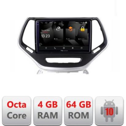Navigatie Jeep Cherokee 2014-2019 5510-248 Android Octa Core 720p 4+64 DSP 360 camera carplay android auto CarStore Technology