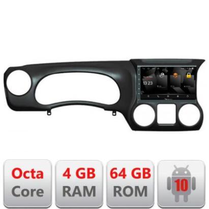 Navigatie Jeep Wrangler 2014-2016 Android radio gps internet quad core 4+64 carplay android auto CarStore Technology