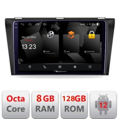 Navigatie Mazda 3 2009-2014 5960Pro-034 Android Octa Core Qualcomm 2K Qled 8+128 DTS DSP 360 4G Optical CarStore Technology