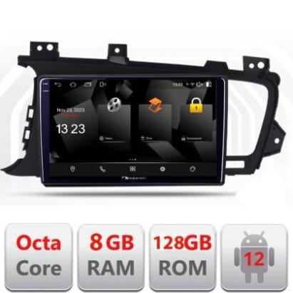 Navigatie Kia Optima 2011-2013 5960Pro-091 Android Octa Core Qualcomm 2K Qled 8+128 DTS DSP 360 4G Optical CarStore Technology