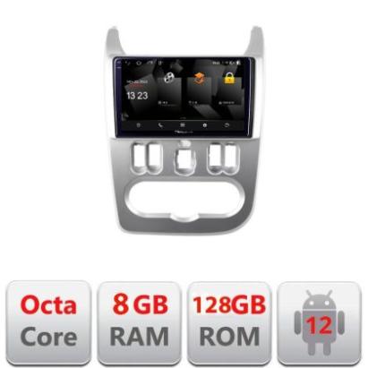 Navigatie Dacia Duster 2010-2012 5960Pro-099 Android Octa Core Qualcomm 2K Qled 8+128 DTS DSP 360 4G Optical CarStore Technology