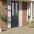 Folie fereastră, 5 buc., statică/mată, alb, PVC GartenMobel Dekor
