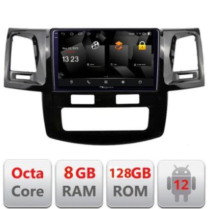 Navigatie Toyota Hilux 2008-2014 5960Pro-143 Android Octa Core Qualcomm 2K Qled 8+128 DTS DSP 360 4G Optical CarStore Technology