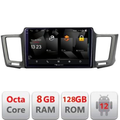 Navigatie Toyota RAV4 5960Pro-247 Android Octa Core Qualcomm 2K Qled 8+128 DTS DSP 360 4G Optical CarStore Technology
