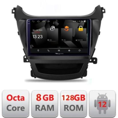 Navigatie HHyundai Elantra 2013-2015 5960Pro-359 Android Octa Core Qualcomm 2K Qled 8+128 DTS DSP 360 4G Optical CarStore Technology