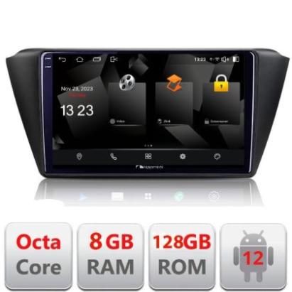Navigatie Skoda Fabia 2015- 5960Pro-541 Android Octa Core Qualcomm 2K Qled 8+128 DTS DSP 360 4G Optical CarStore Technology