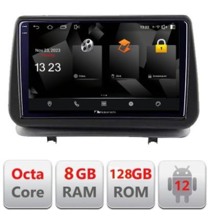 Navigatie Renault Clio 3 2005-2013 5960Pro-Clio3 Android Octa Core Qualcomm 2K Qled 8+128 DTS DSP 360 4G Optical CarStore Technology