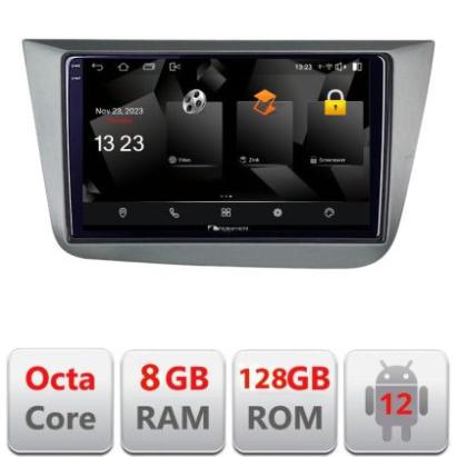 Navigatie Seat Leon 2005-2012 5960Pro-leon05 Android Octa Core Qualcomm 2K Qled 8+128 DTS DSP 360 4G Optical CarStore Technology