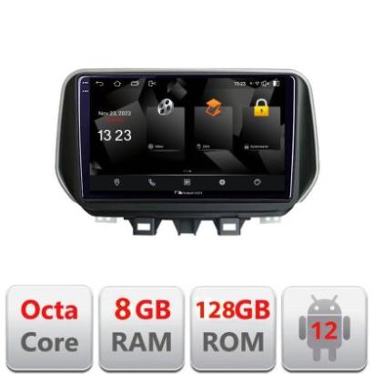 Navigatie HHyundai Tucson 2019 Quad Core 5960Pro-1135 Android Octa Core Qualcomm 2K Qled 8+128 DTS DSP 360 4G Optical CarStore Technology