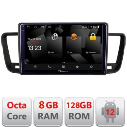 Navigatie Peugeot 508 5960Pro-5637 Android Octa Core Qualcomm 2K Qled 8+128 DTS DSP 360 4G Optical CarStore Technology