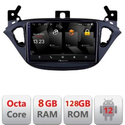 Navigatie Opel Corsa 2013-2016 5960Pro-corsa Android Octa Core Qualcomm 2K Qled 8+128 DTS DSP 360 4G Optical CarStore Technology