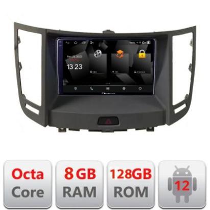 Navigatie Infinity FX intre anii 2009-2012 Android Octa Core Qualcomm 2K Qled 8+128 DTS DSP 360 4G Optical CarStore Technology