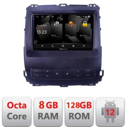 Navigatie Toyota Prado J120 2002-2009 5960Pro- j120 Android Octa Core Qualcomm 2K Qled 8+128 DTS DSP 360 4G Optical CarStore Technology
