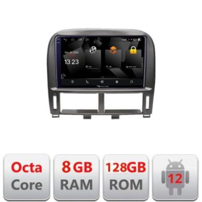 Navigatie Lexus LS 1999-2006 5960Pro- LS-99 Android Octa Core Qualcomm 2K Qled 8+128 DTS DSP 360 4G Optical CarStore Technology