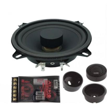 Set 2 Difuzoare componente, Audio System R 130 FLAT EVO2, 80 watts, 130 mm, 5,25", 3 ohm, FLAT LINE CarStore Technology