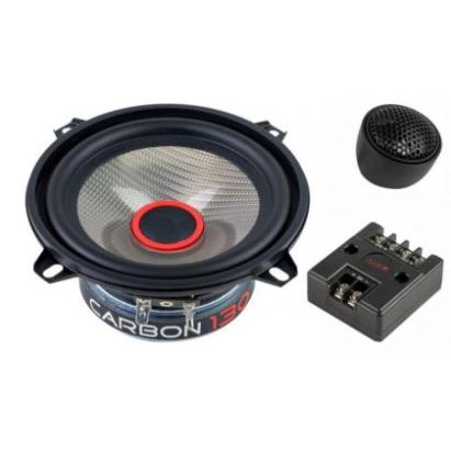 Set 2 Difuzoare componente, Audio System CARBON 130, 70 watts, 130 mm, 5.25", 4 ohm, Budget CarStore Technology