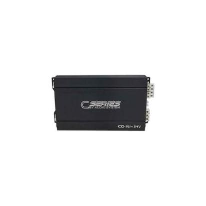 Amplificator Audio System CO-75.4 24V, 4 x 120 watts, in 2 sau 4 ohm, clasa AB pentru camioane alimentare la 24V CarStore Technology