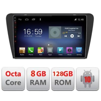Navigatie SKODA SKODA OCTAVIA 2014-2020 Manual F-279 Octa Core cu Android Radio Bluetooth Internet GPS WIFI DSP 8+128G CarStore Technology