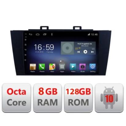 Navigatie Subaru Outback 2014-2019 sau Subaru XV 2017-2018 F-outback5 Octa Core cu Android Radio Bluetooth Internet GPS WIFI DSP 8+128GB 4G CarStore Technology