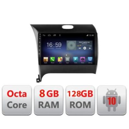 Navigatie KIA CERATO 2013-2017 F-1562 Octa Core cu Android Radio Bluetooth Internet GPS WIFI DSP 8+128GB 4G CarStore Technology