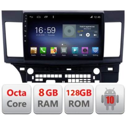 Navigatie MITSUBISHI LANCER F-037 Octa Core cu Android Radio Bluetooth Internet GPS WIFI DSP 8+128GB 4G CarStore Technology