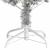 Pom de Crăciun artificial cu suport, argintiu, 150 cm, PET GartenMobel Dekor