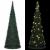 Brad șnur de Crăciun artificial pop-up pre-iluminat verde 180cm GartenMobel Dekor
