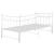 Cadru pat canapea extensibilă, alb, 90x200 cm, metal GartenMobel Dekor