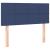 Pat box spring cu saltea, albastru, 120x190 cm, material textil GartenMobel Dekor