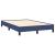 Pat box spring cu saltea, albastru, 120x190 cm, material textil GartenMobel Dekor