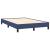 Pat box spring cu saltea, albastru, 120x190 cm, material textil GartenMobel Dekor
