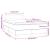 Pat box spring cu saltea, albastru, 120x190 cm, material textil GartenMobel Dekor