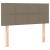 Pat box spring cu saltea, taupe, 120x190 cm material textil GartenMobel Dekor