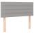 Pat box spring cu saltea, gri deschis, 120x190 cm, textil GartenMobel Dekor