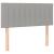 Pat box spring cu saltea, gri deschis, 120x190 cm, textil GartenMobel Dekor
