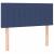Pat box spring cu saltea, albastru, 120x190 cm, material textil GartenMobel Dekor
