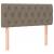Pat box spring cu saltea, taupe, 120x190 cm material textil GartenMobel Dekor