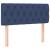 Pat box spring cu saltea, albastru, 120x190 cm, material textil GartenMobel Dekor
