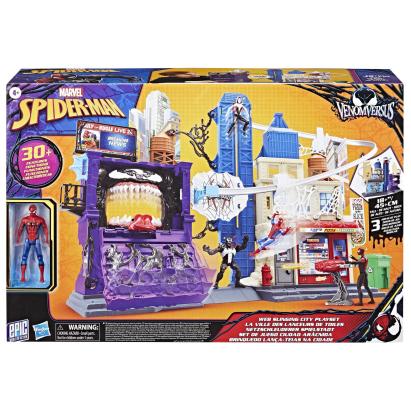 SET DE JOACA MARVEL SPIDER MAN VENOM VERSUS WEB CITY SLINGING SuperHeroes ToysZone