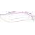 Raft suspendat, 60x30x4 cm, lemn masiv de acacia netratat GartenMobel Dekor
