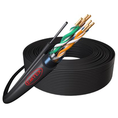 CABLU FTP CAT5E CU SUFA CUPRU 24AWG 305M EMTEX EuroGoods Quality