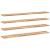 Rafturi suspendate 4 buc. 140x20x2cm lemn masiv acacia netratat GartenMobel Dekor