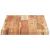 Raft suspendat 80x30x2 cm lemn masiv acacia netratat GartenMobel Dekor