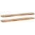 Rafturi suspendate 2 buc. 140x20x4cm lemn masiv acacia netratat GartenMobel Dekor