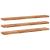 Rafturi suspendate 3 buc. 160x20x4cm lemn masiv acacia netratat GartenMobel Dekor