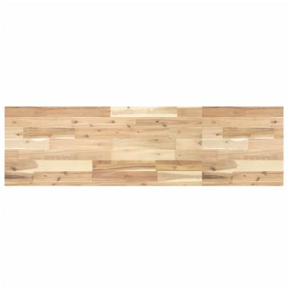 Blat de baie netratat, 140x40x4 cm, lemn masiv de acacia GartenMobel Dekor