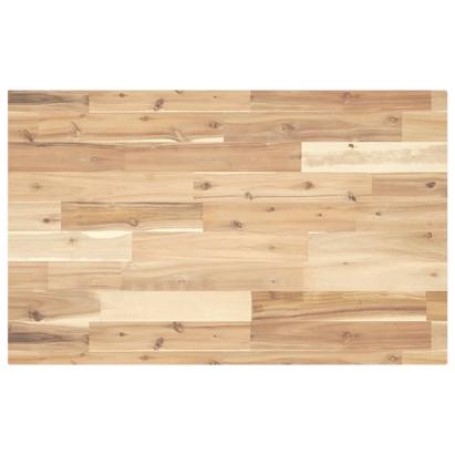 Blat de baie netratat, 120x50x4 cm, lemn masiv de acacia GartenMobel Dekor