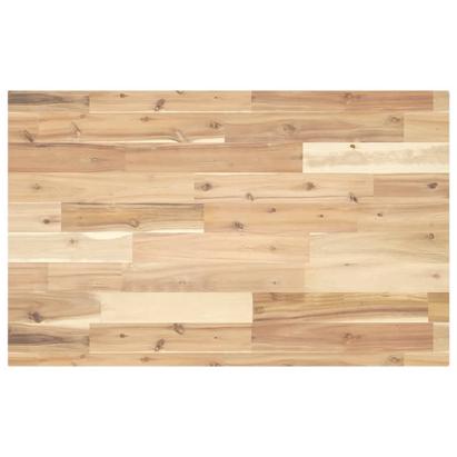 Blat de baie netratat, 160x50x4 cm, lemn masiv de acacia GartenMobel Dekor