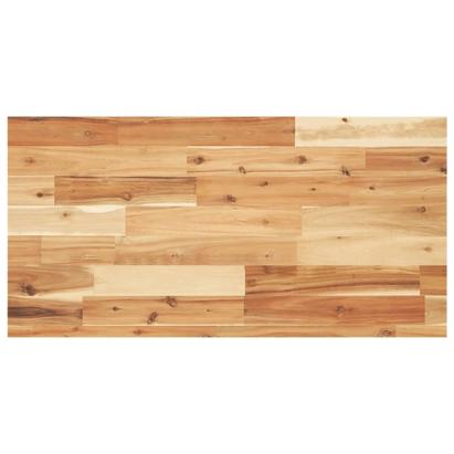 Blat de baie finisaj cu ulei, 80x40x4 cm, lemn masiv de acacia GartenMobel Dekor