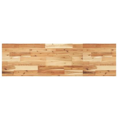 Blat de baie finisaj cu ulei, 140x40x4 cm, lemn masiv de acacia GartenMobel Dekor